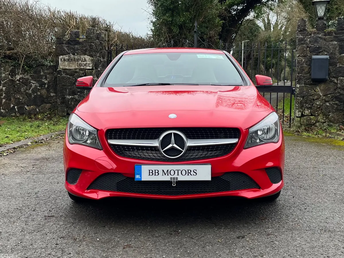Mercedes-Benz CLA Saloon, Petrol, 2015, Red