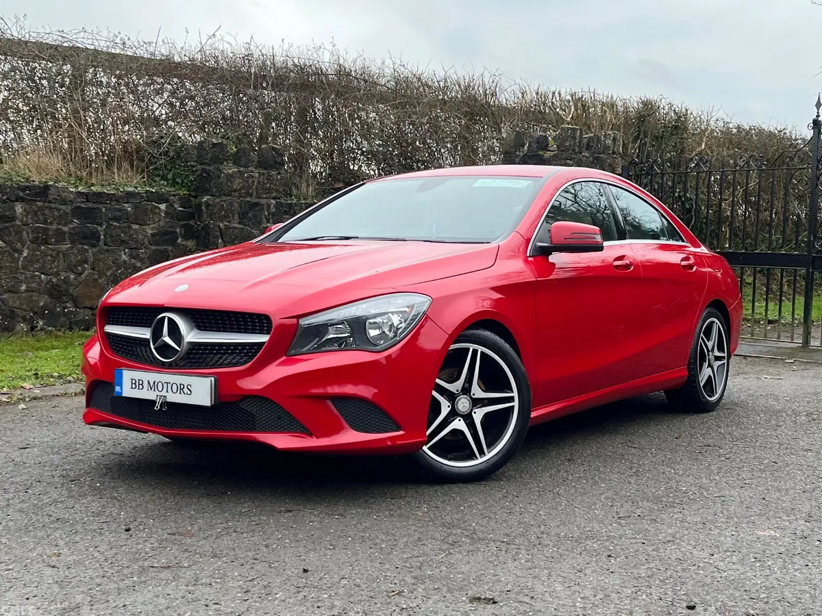 Mercedes-Benz CLA Saloon, Petrol, 2015, Red