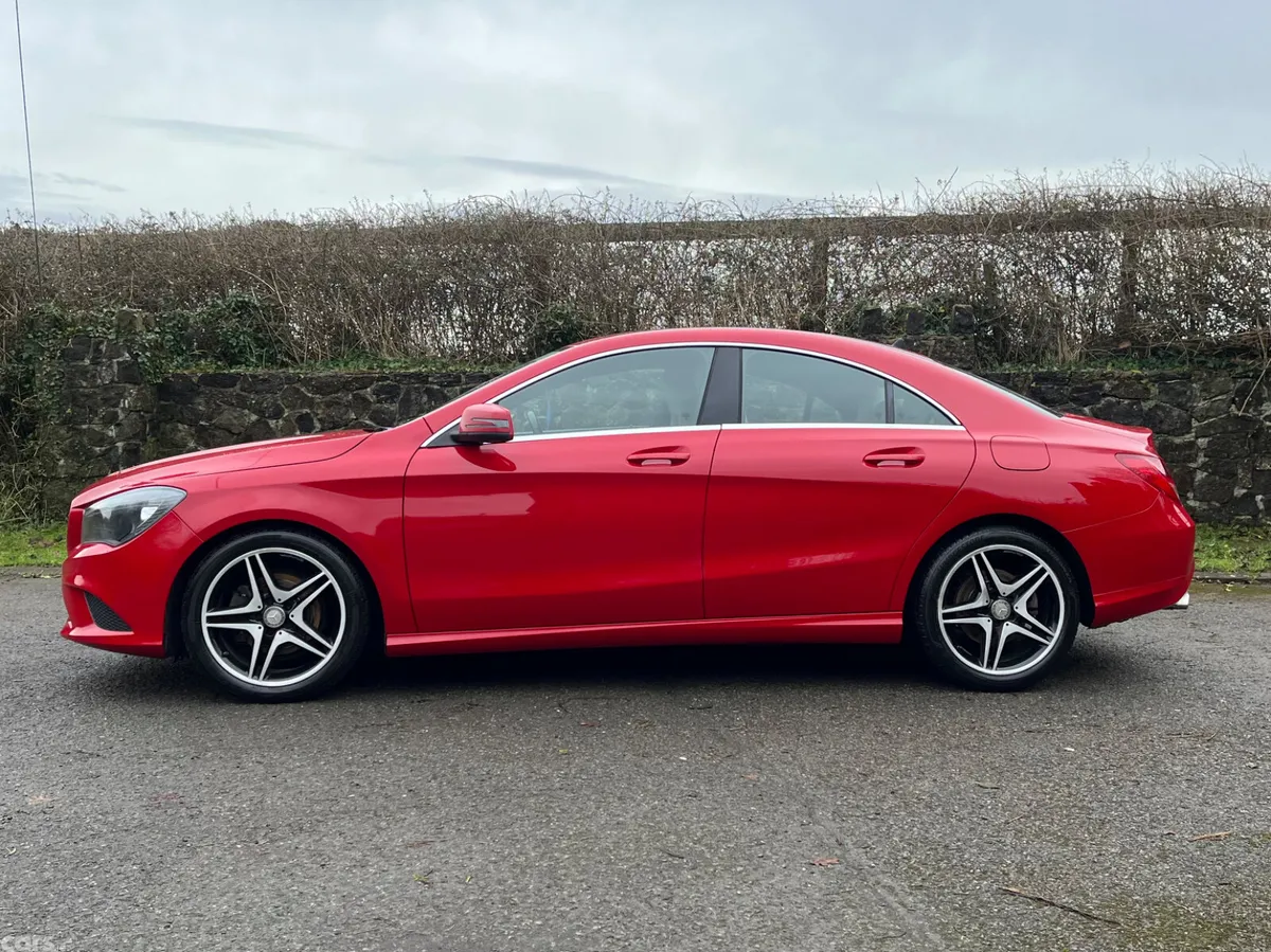 Mercedes-Benz CLA Saloon, Petrol, 2015, Red