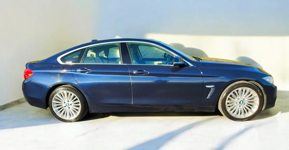 BMW 4-Series Saloon, Diesel, 2015, Blue