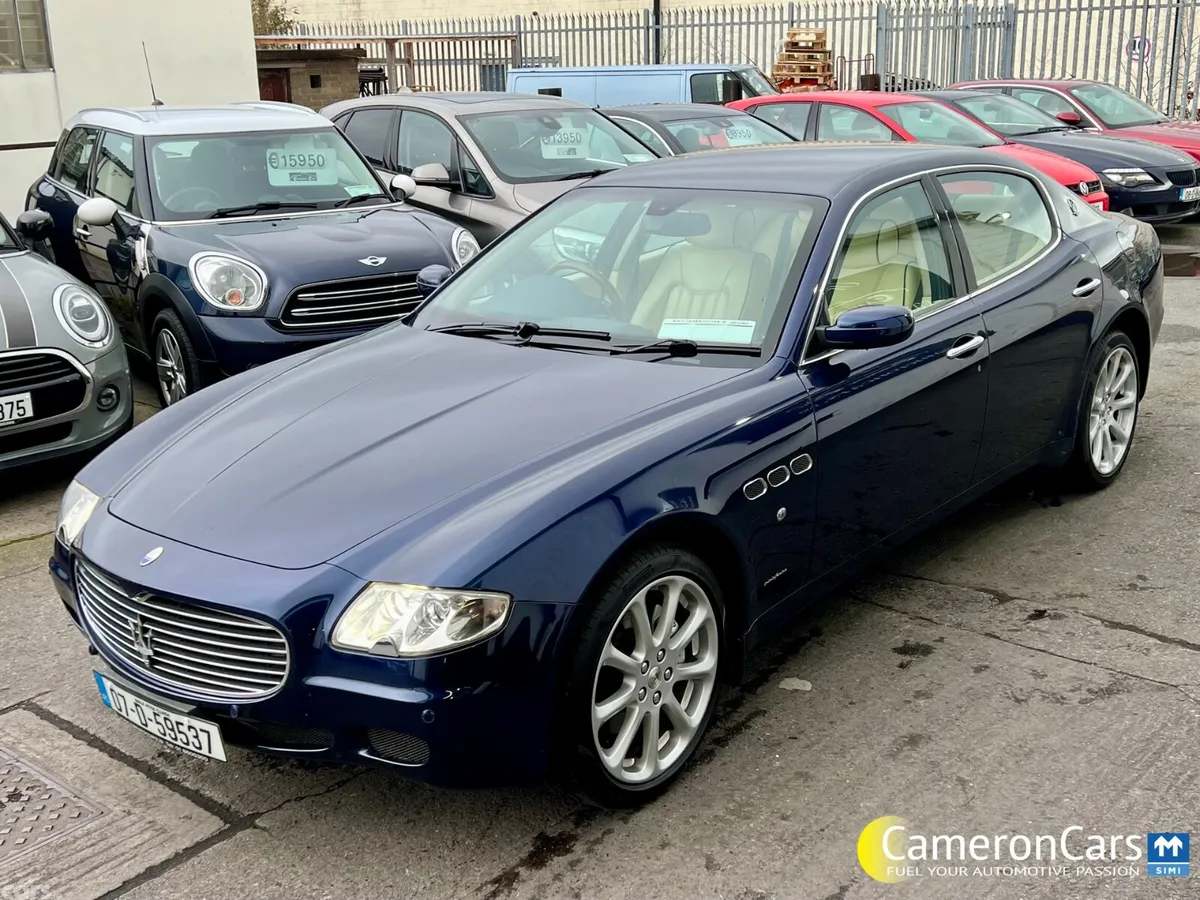 Maserati Quattroporte Saloon, Petrol, 2007, Blue