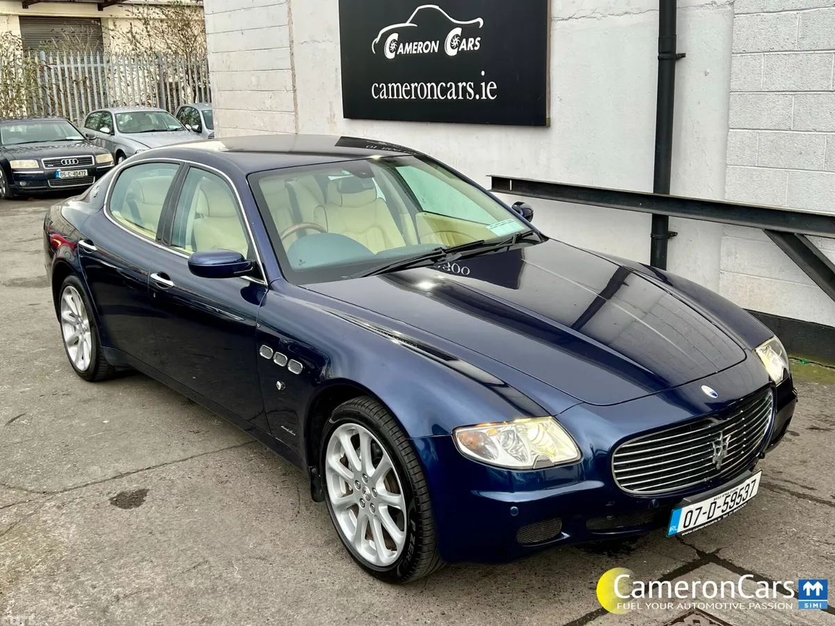Maserati Quattroporte Saloon, Petrol, 2007, Blue