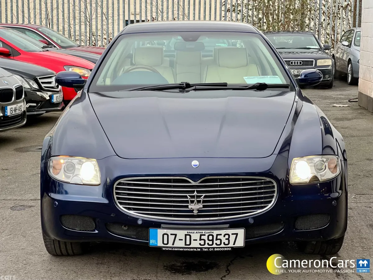 Maserati Quattroporte Saloon, Petrol, 2007, Blue