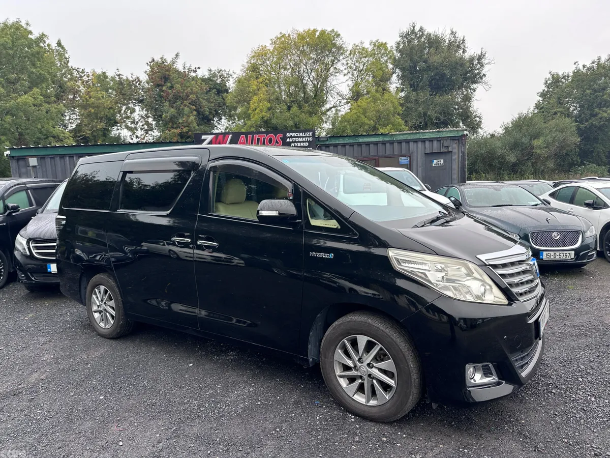 Toyota Alphard MPV, Petrol Hybrid, 2014, Black