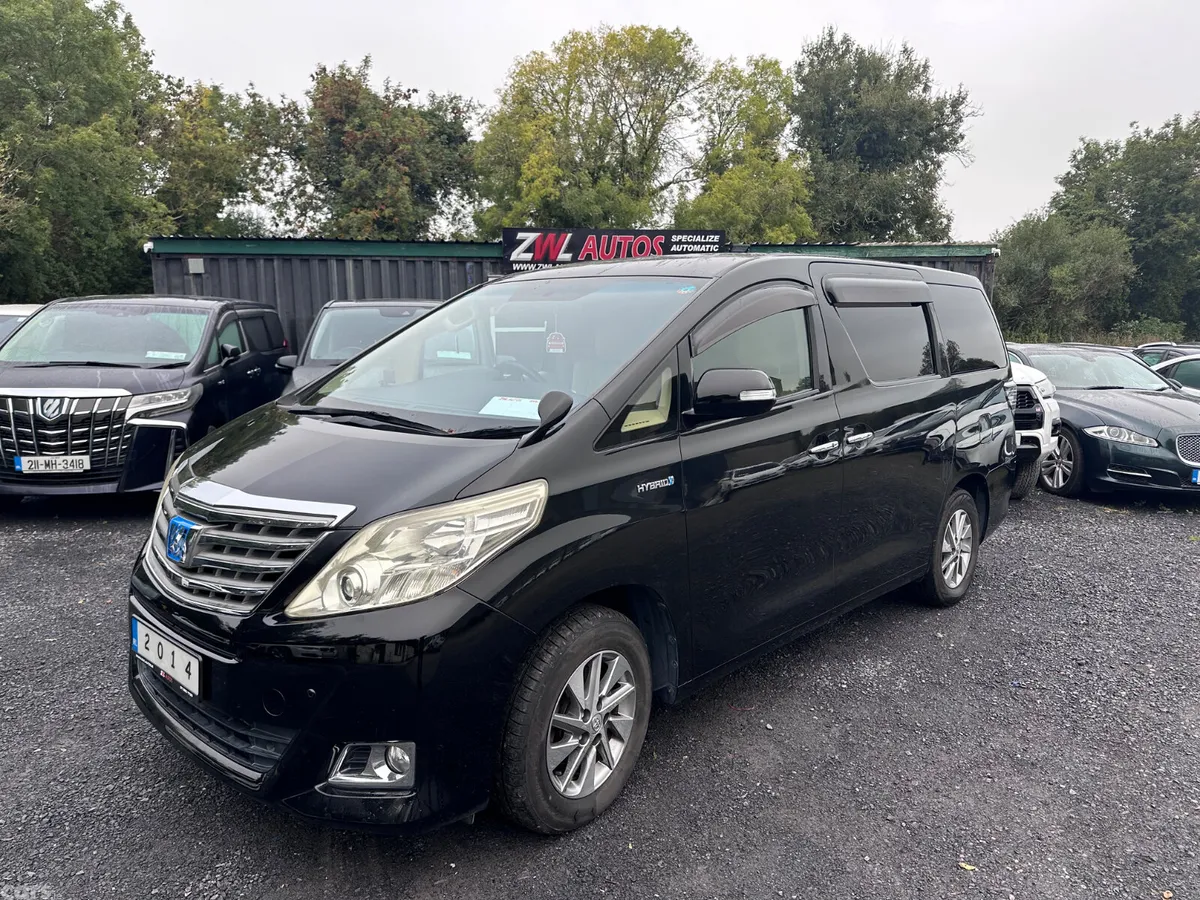 Toyota Alphard MPV, Petrol Hybrid, 2014, Black