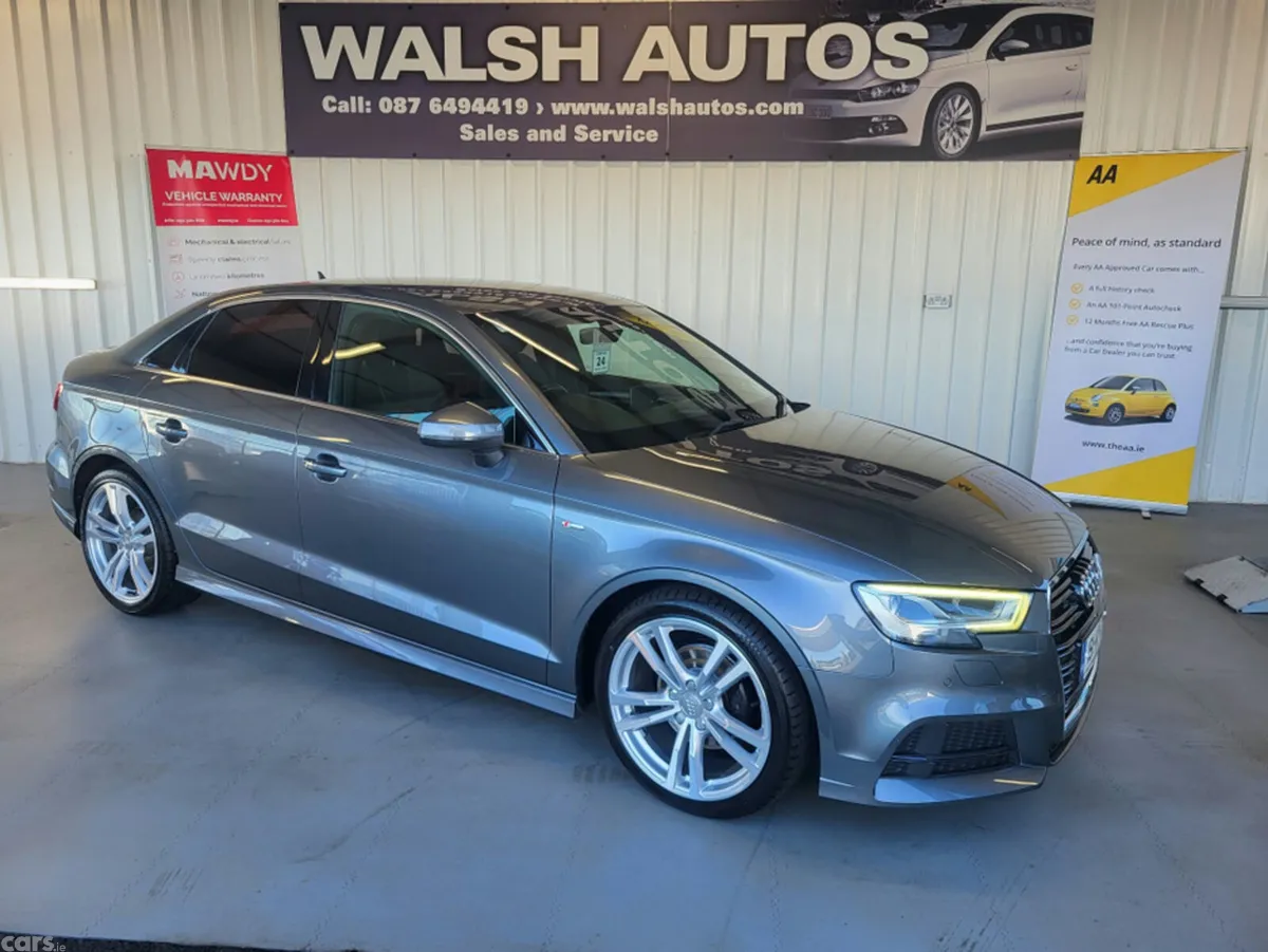 Audi A3 Saloon, Diesel, 2019, Grey