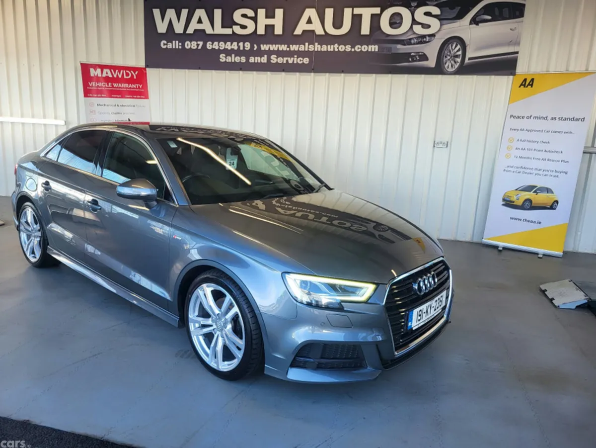 Audi A3 Saloon, Diesel, 2019, Grey