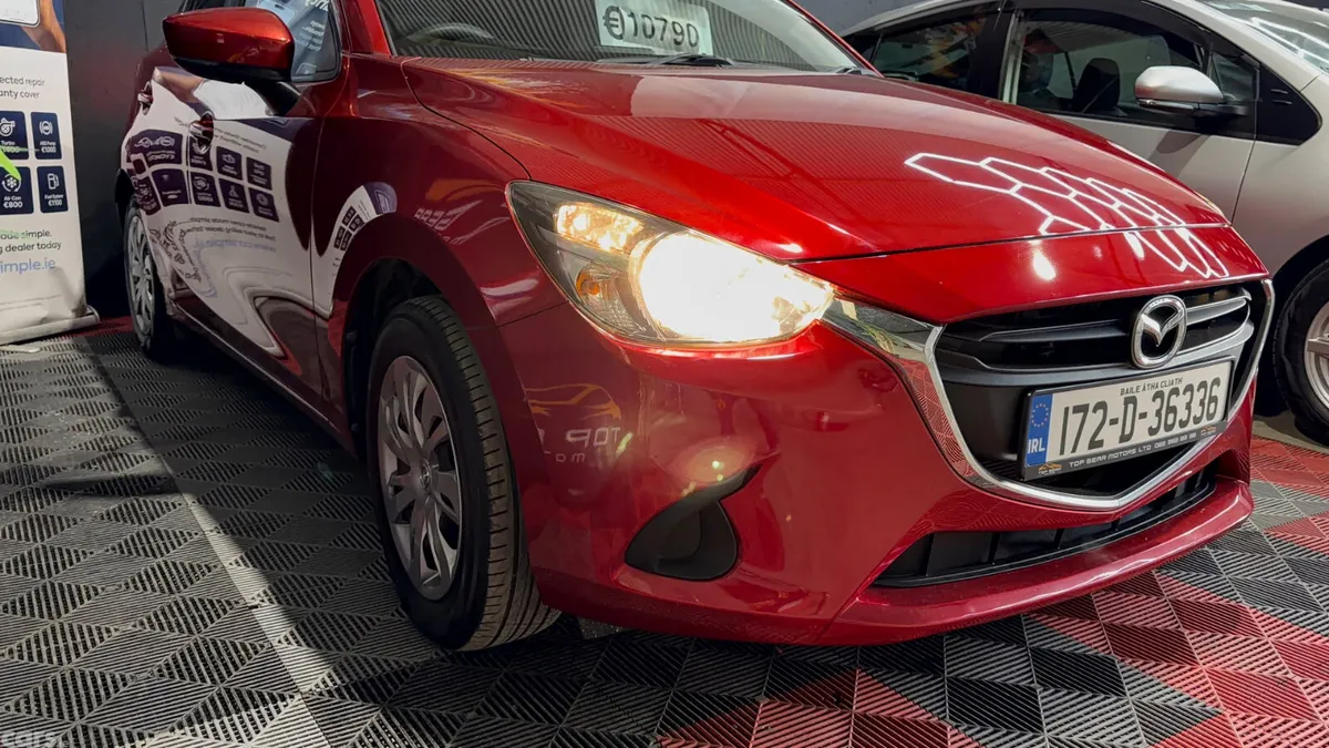 Mazda Demio Hatchback, Petrol, 2017, Red