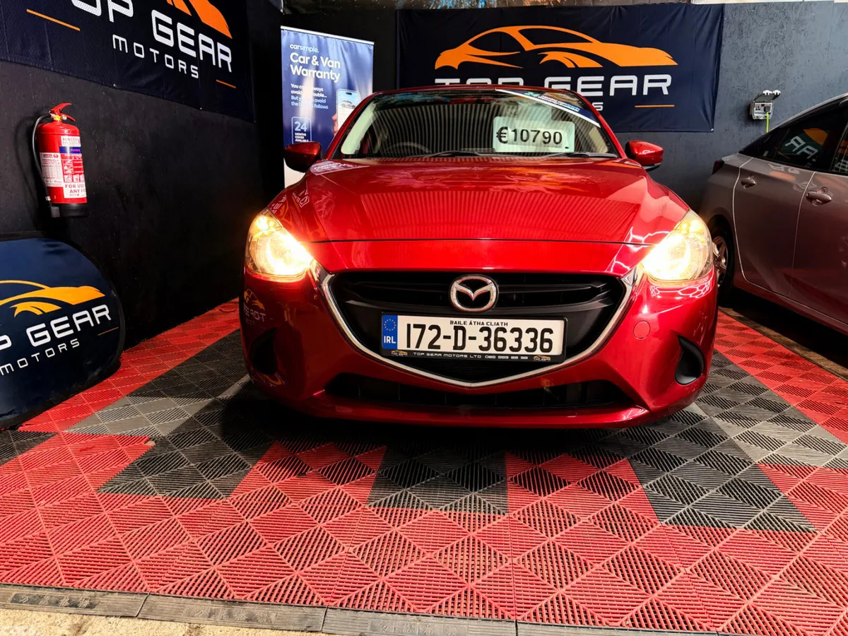 Mazda Demio Hatchback, Petrol, 2017, Red