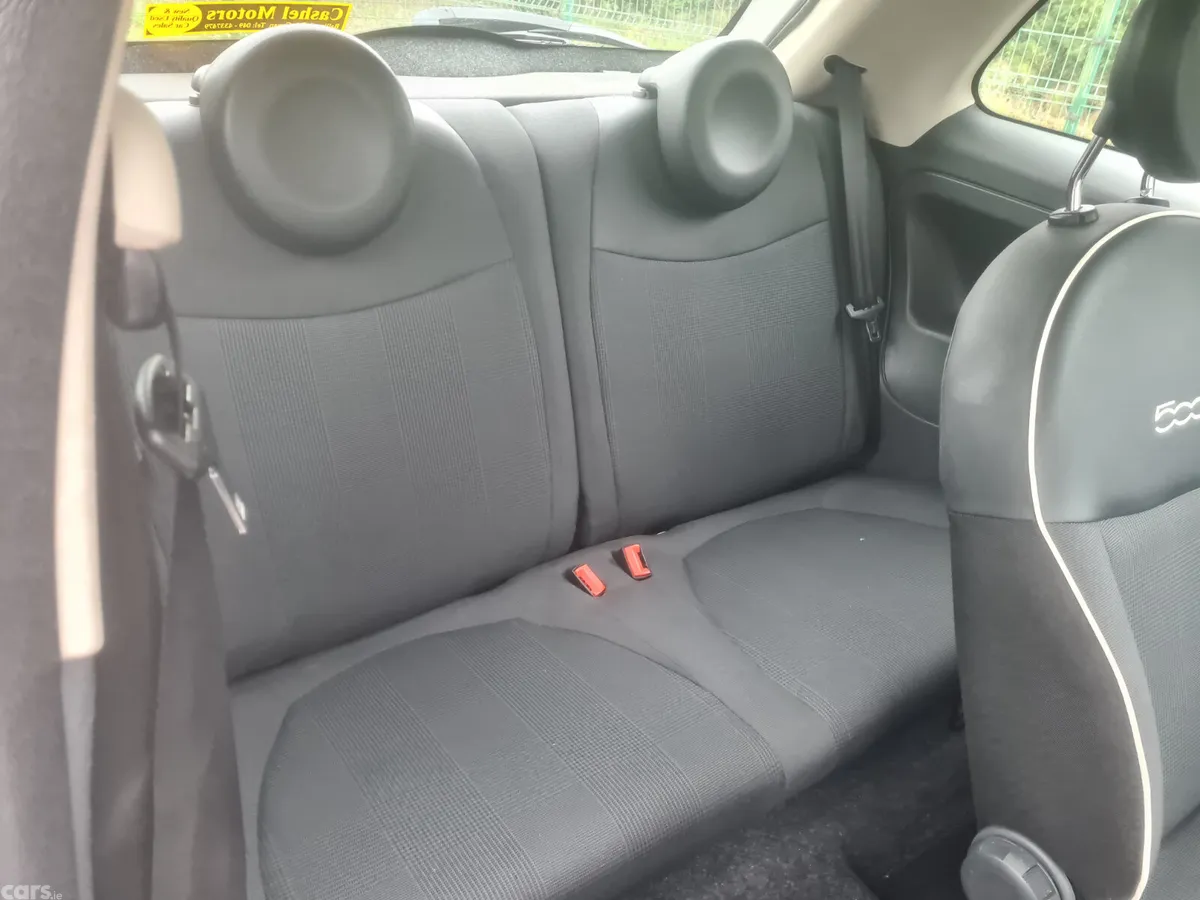 Fiat 500 Hatchback, Petrol, 2015, White