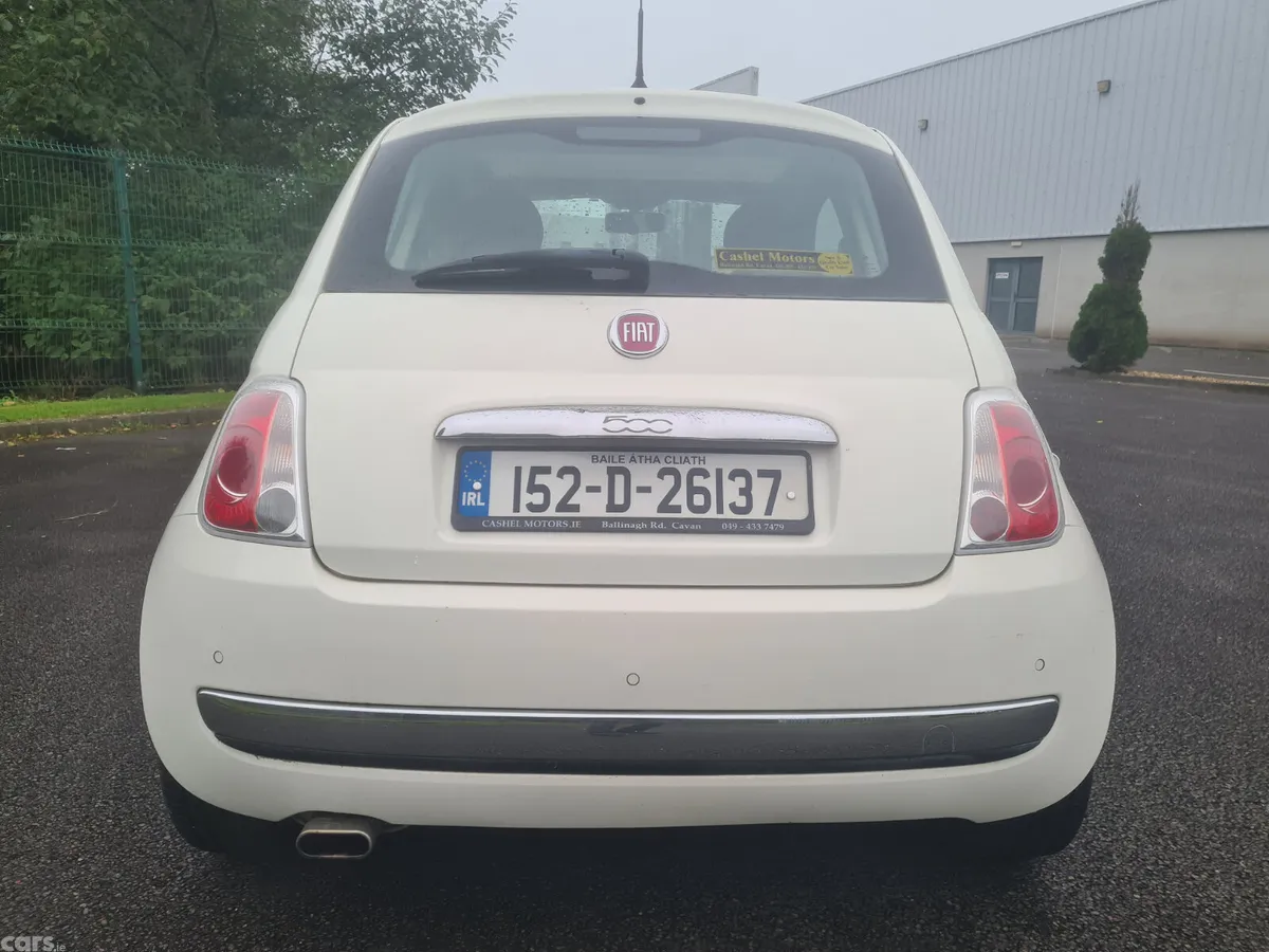 Fiat 500 Hatchback, Petrol, 2015, White