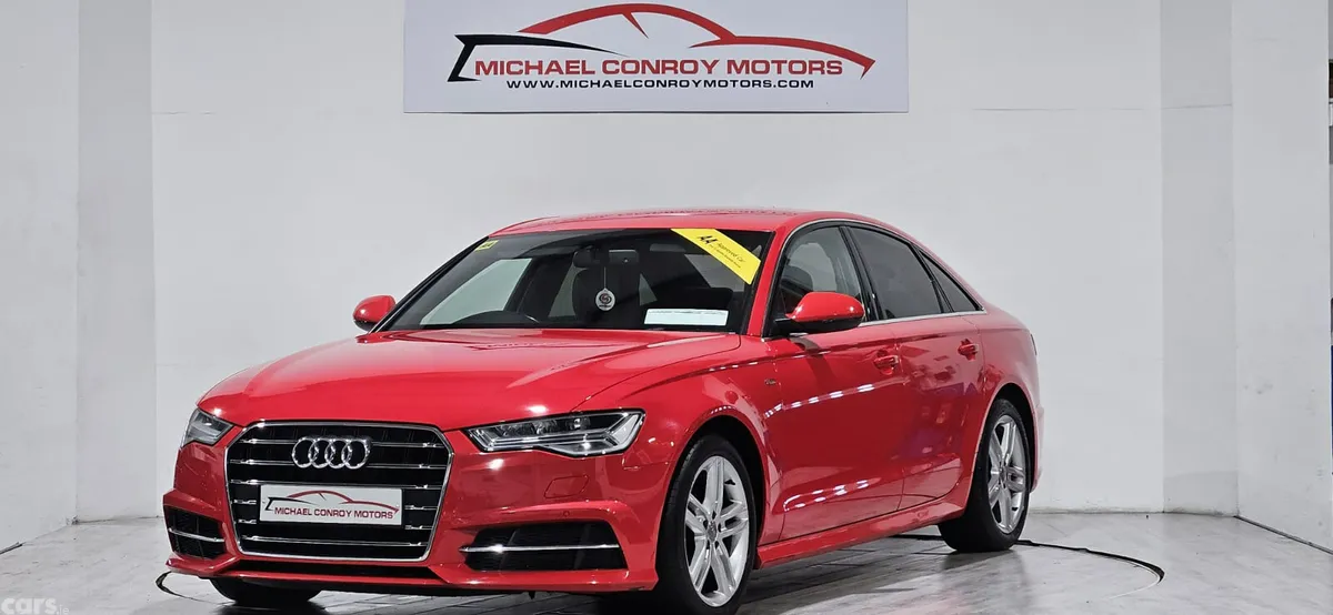 Audi A6 Saloon, Diesel, 2017, Red