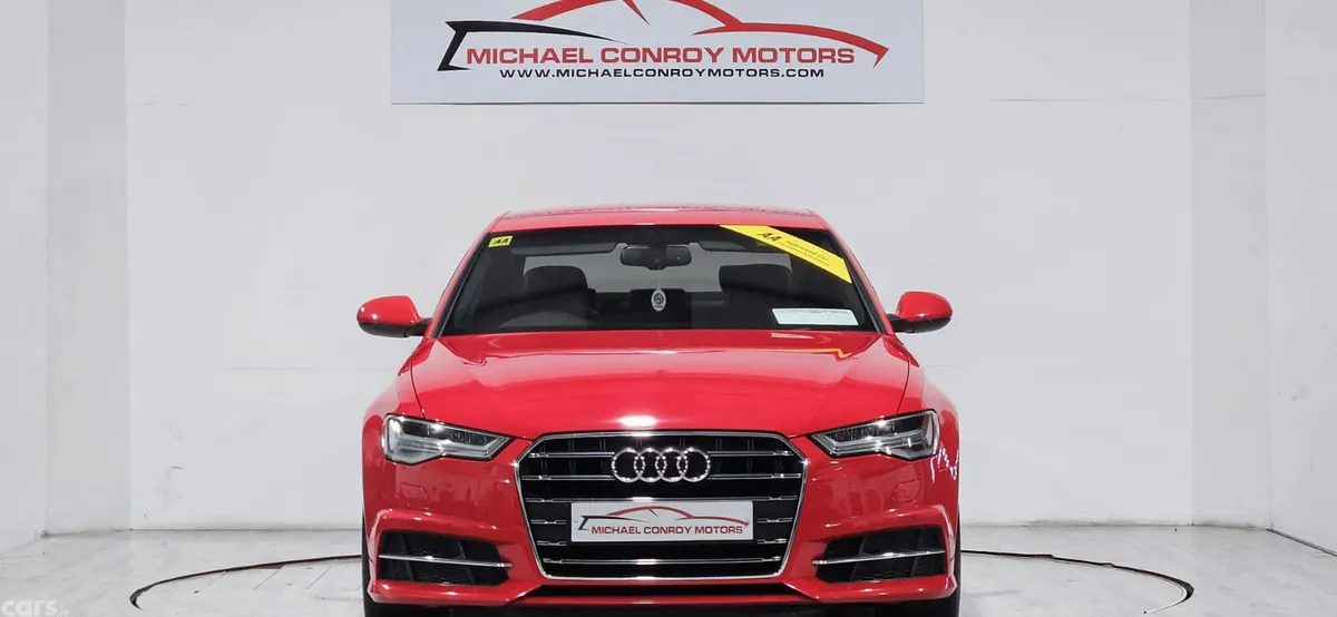 Audi A6 Saloon, Diesel, 2017, Red
