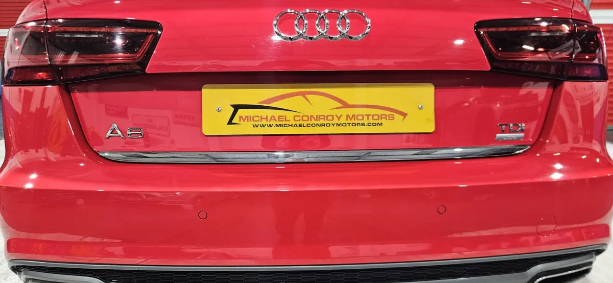 Audi A6 Saloon, Diesel, 2017, Red