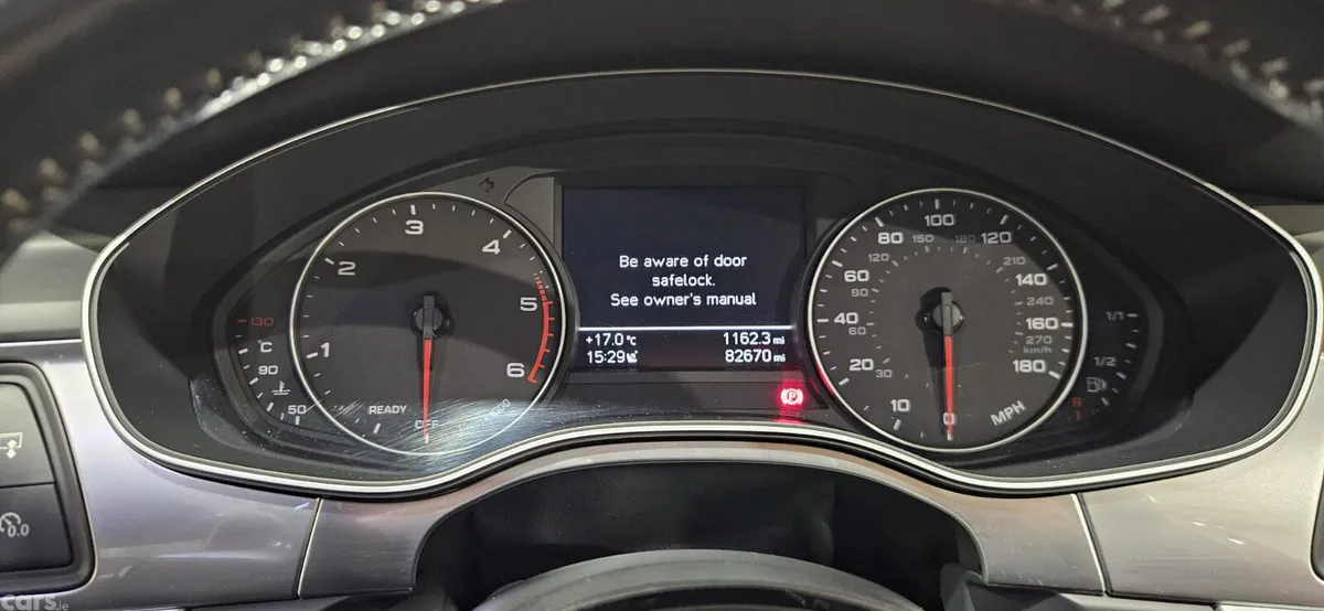 Audi A6 Saloon, Diesel, 2017, Red