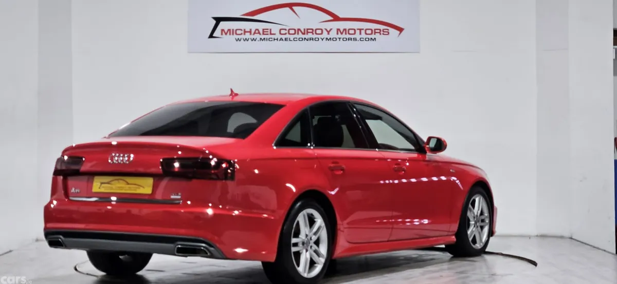 Audi A6 Saloon, Diesel, 2017, Red