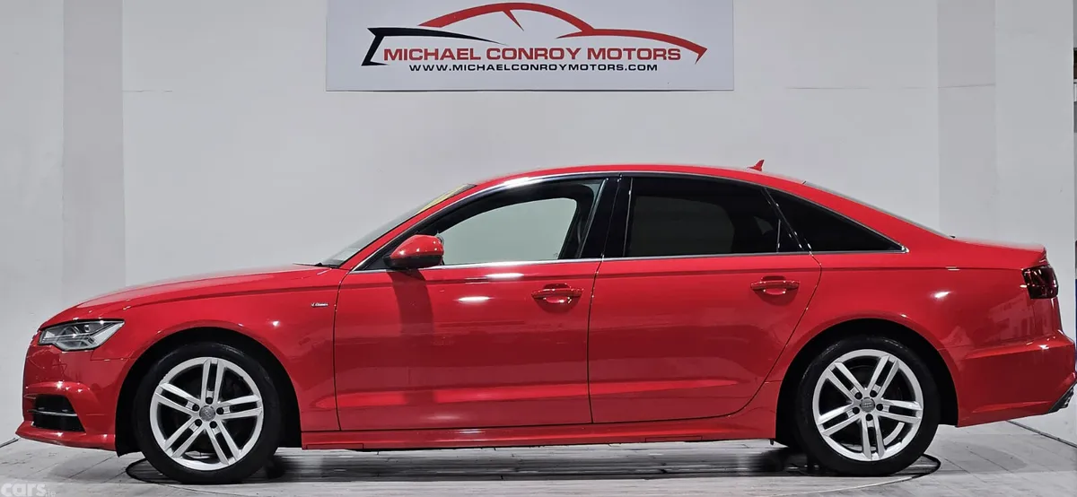 Audi A6 Saloon, Diesel, 2017, Red