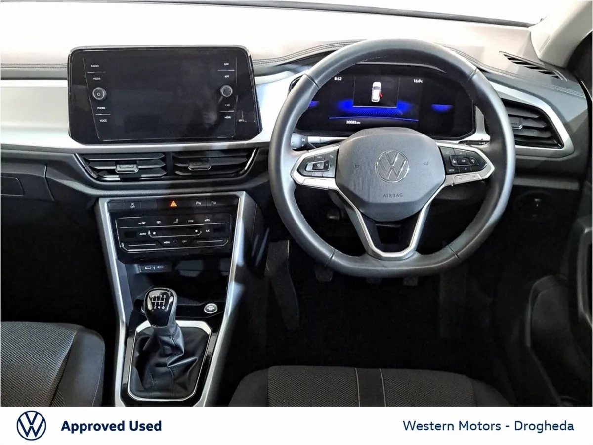 Volkswagen T-Roc SUV, Petrol, 2026, Black