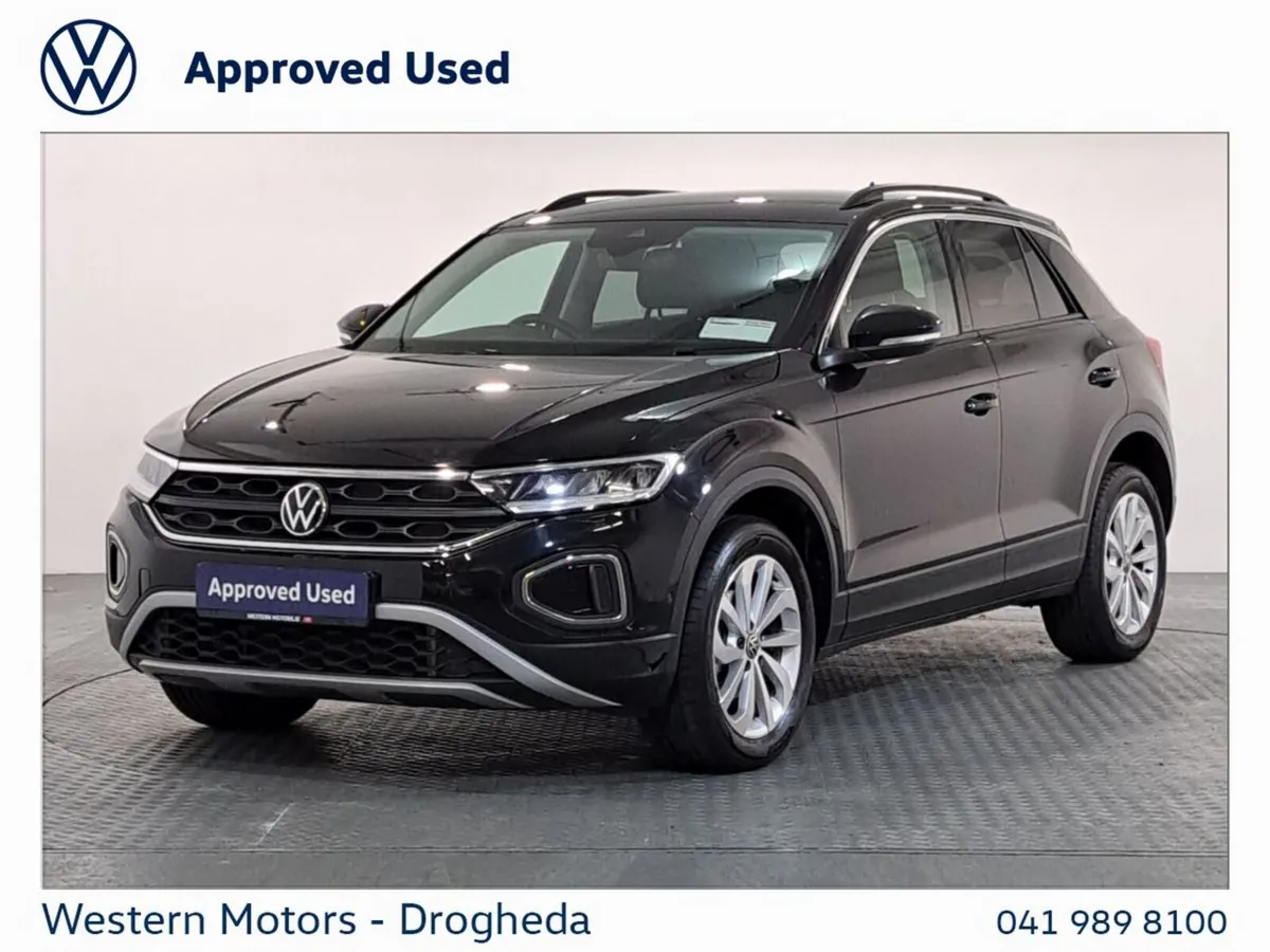 Volkswagen T-Roc SUV, Petrol, 2026, Black