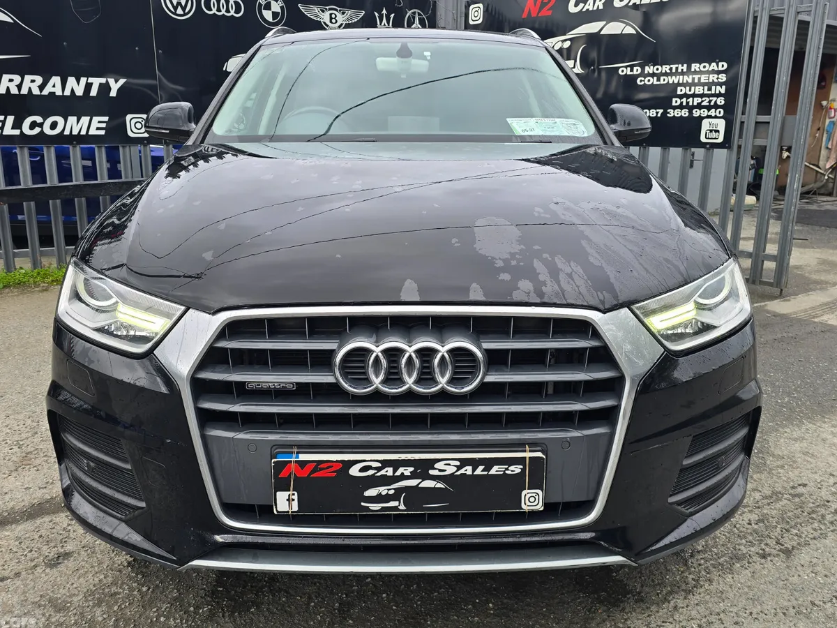 Audi Q3 SUV, Diesel, 2016, Black