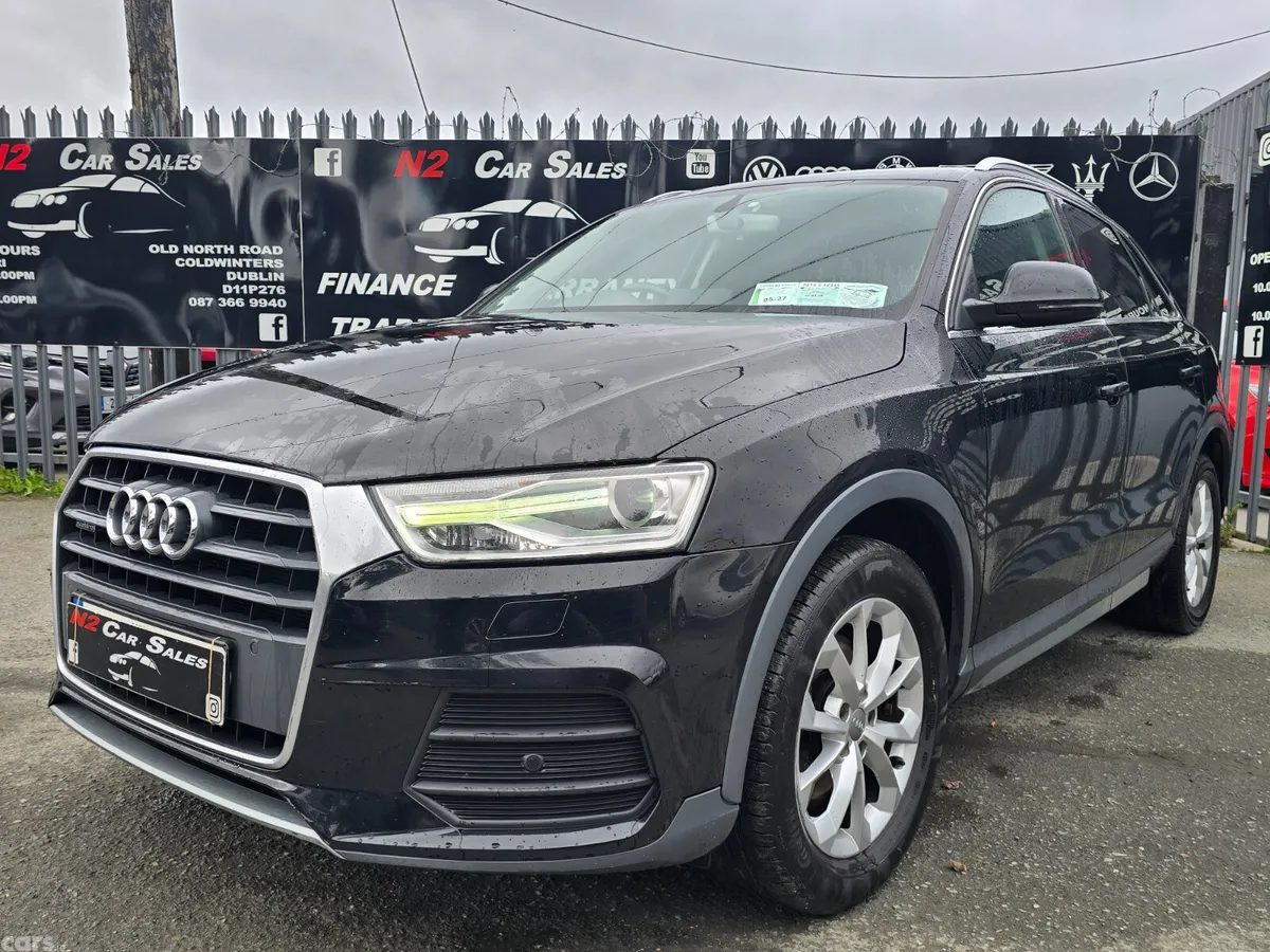 Audi Q3 SUV, Diesel, 2016, Black
