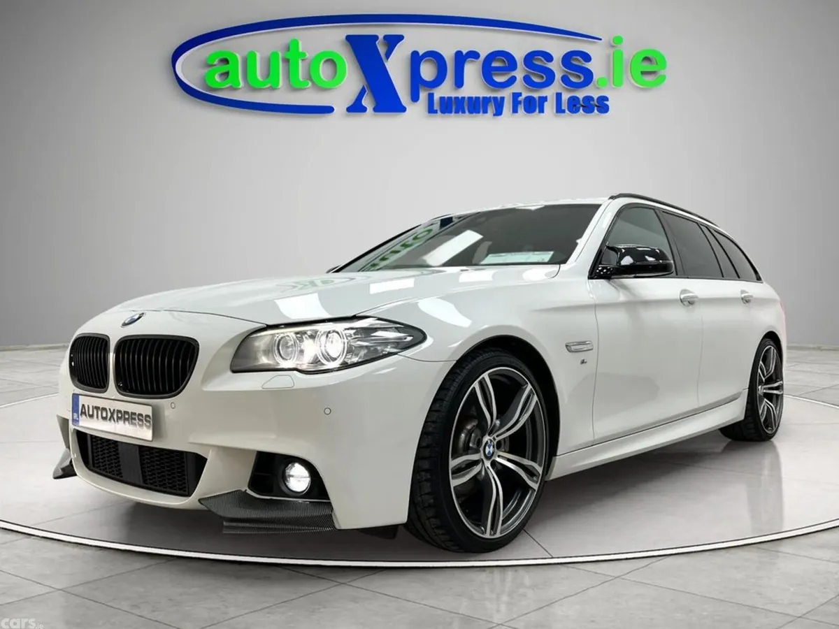 BMW 5-Series Estate, Diesel, 2016, White