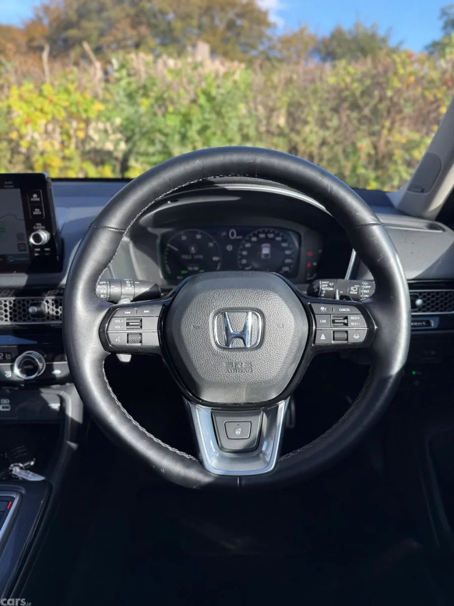 Honda Civic Hatchback, Petrol Hybrid, 2024, White