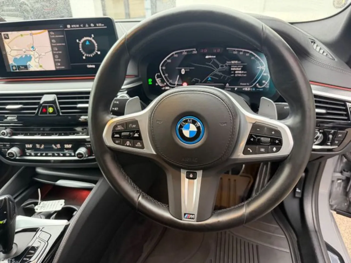 BMW 5-Series Saloon, Petrol Plug-in Hybrid, 2022, Grey