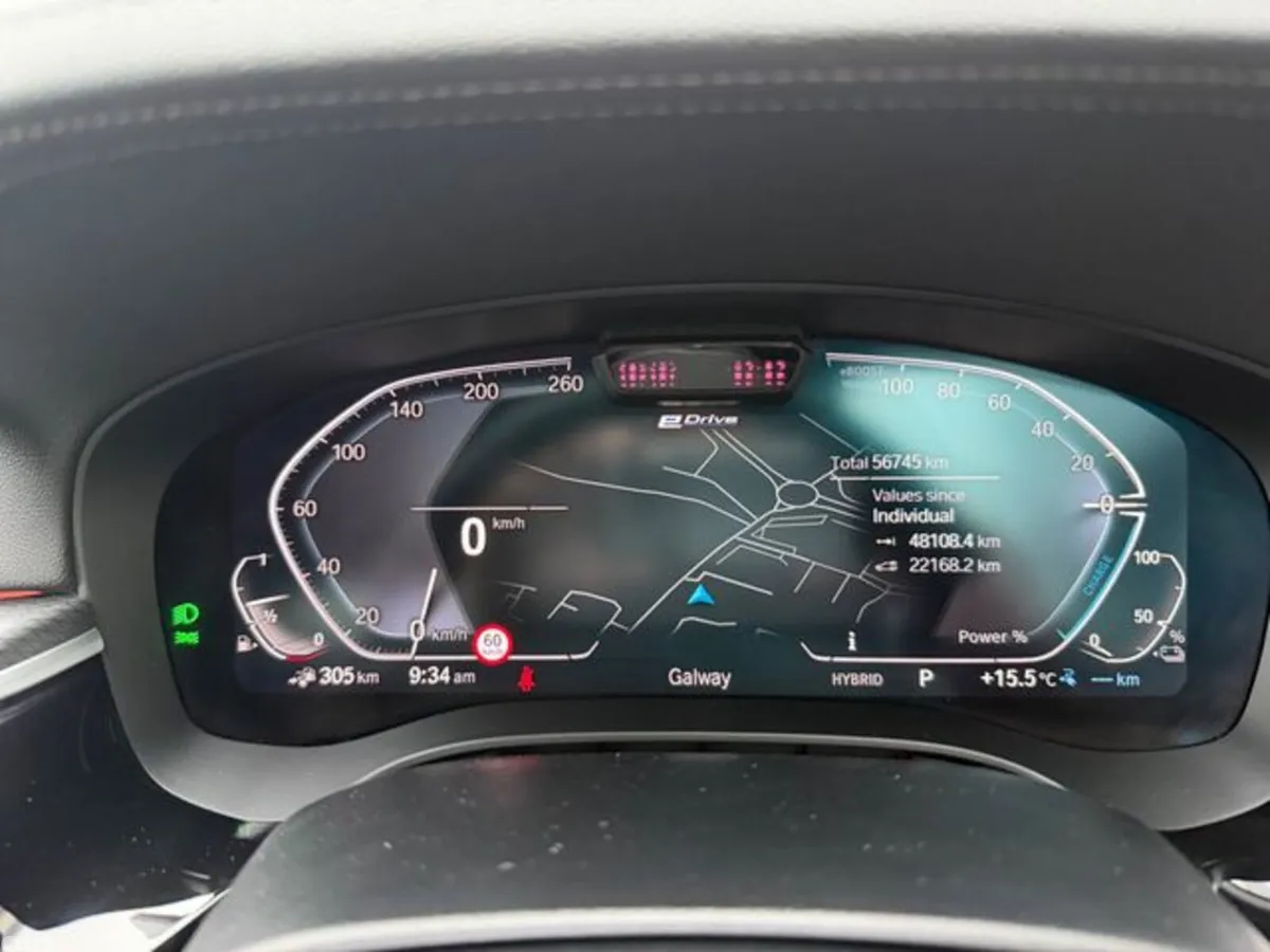 BMW 5-Series Saloon, Petrol Plug-in Hybrid, 2022, Grey