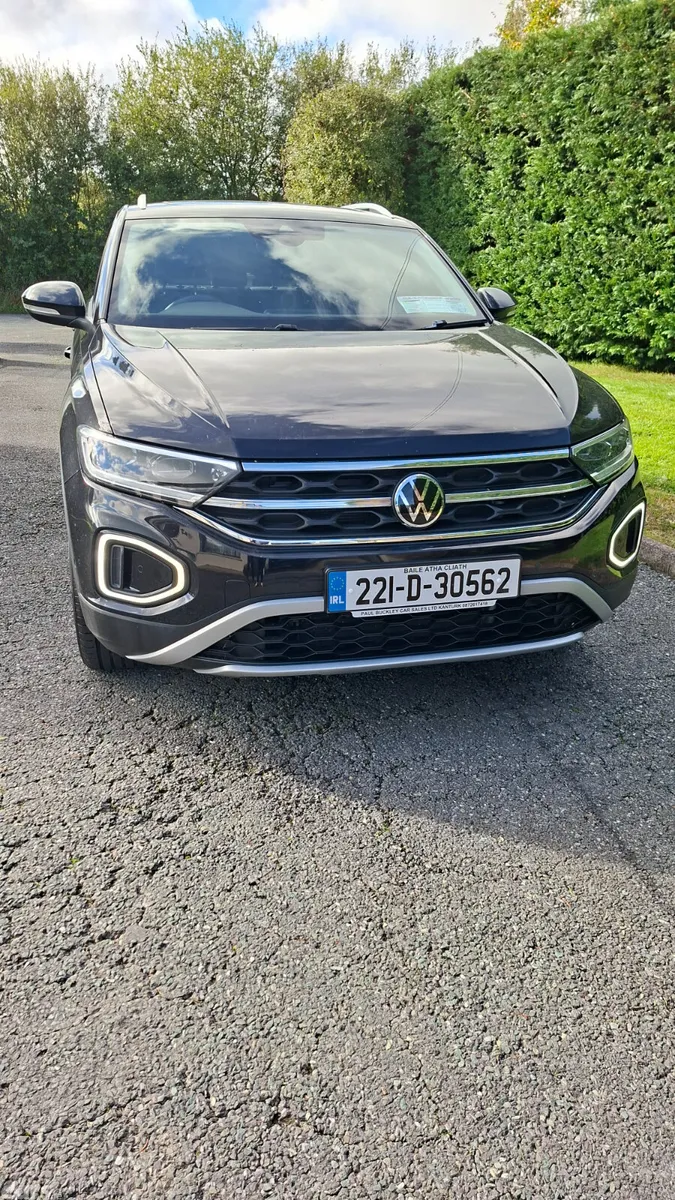 Volkswagen T-Roc SUV, Petrol, 2022, Black