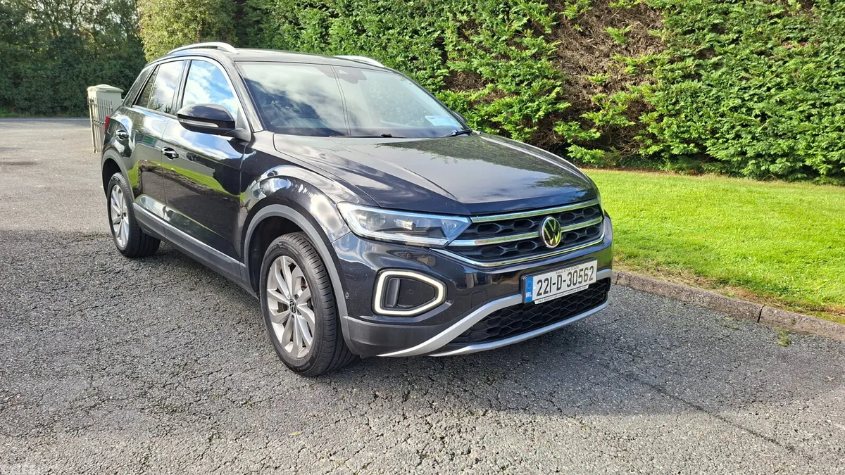 Volkswagen T-Roc SUV, Petrol, 2022, Black