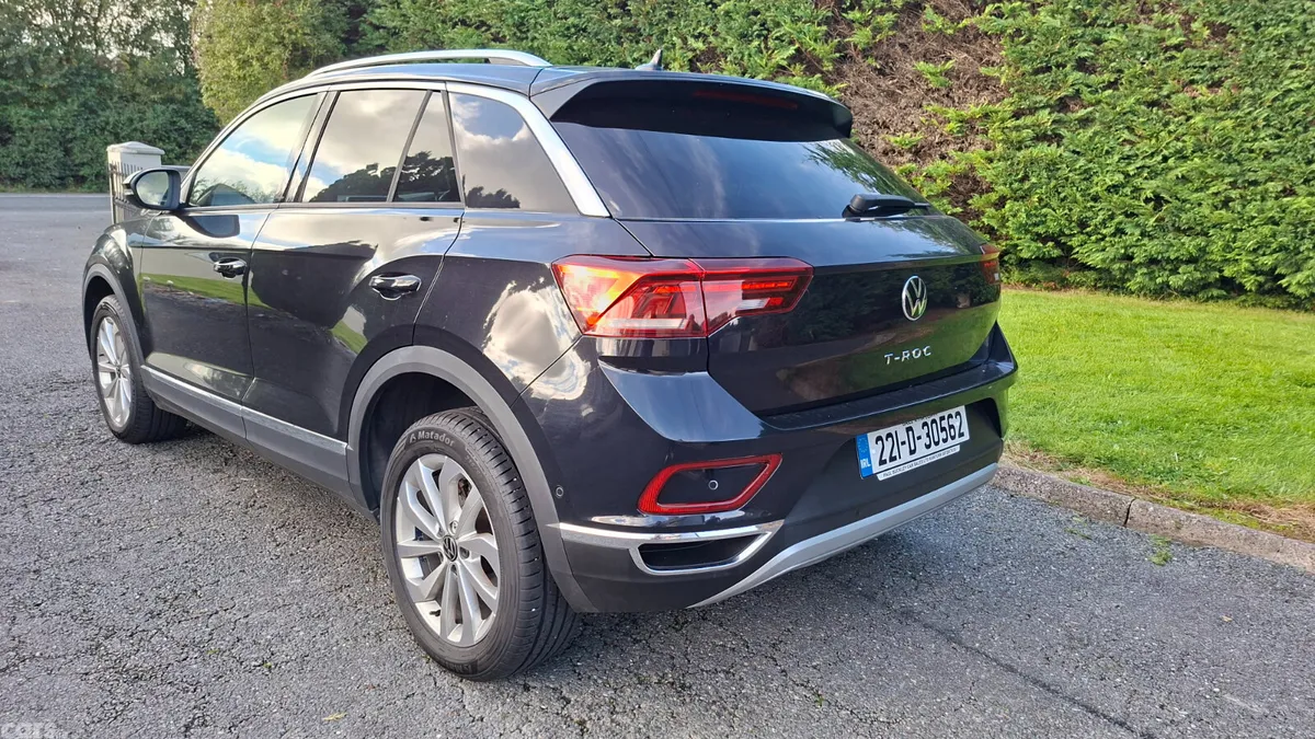 Volkswagen T-Roc SUV, Petrol, 2022, Black