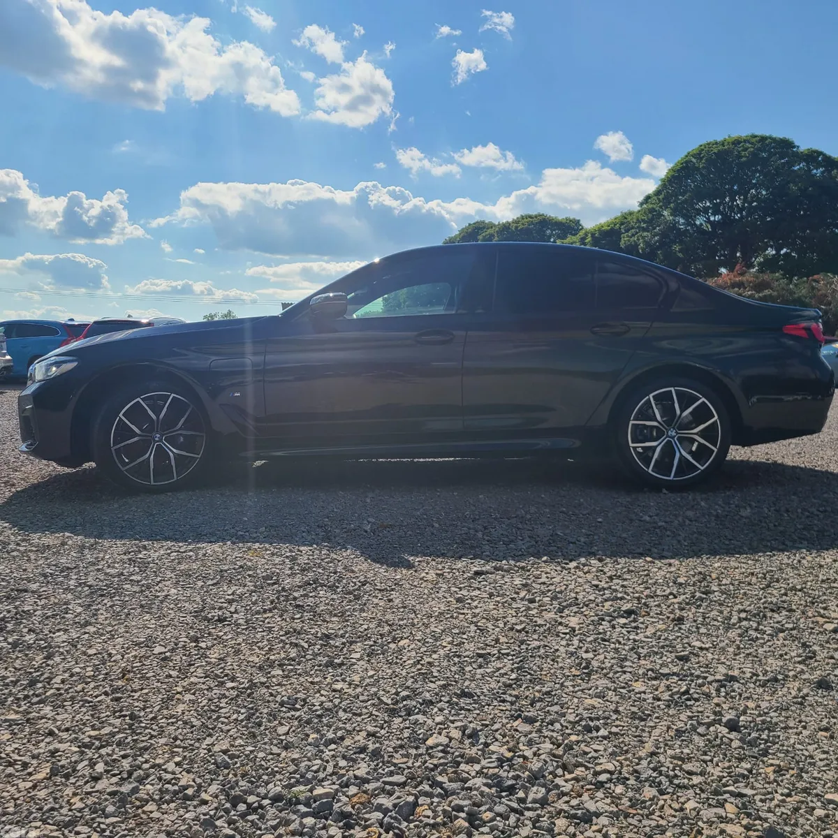 BMW 5-Series Saloon, Petrol Plug-in Hybrid, 2021, Blue