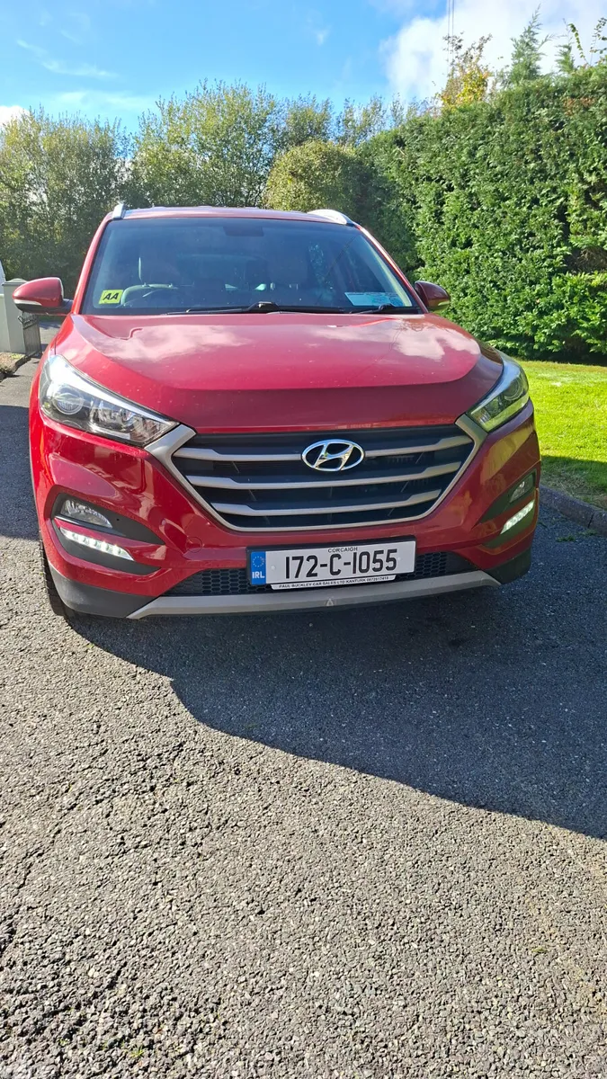 Hyundai Tucson SUV, Diesel, 2017, Red