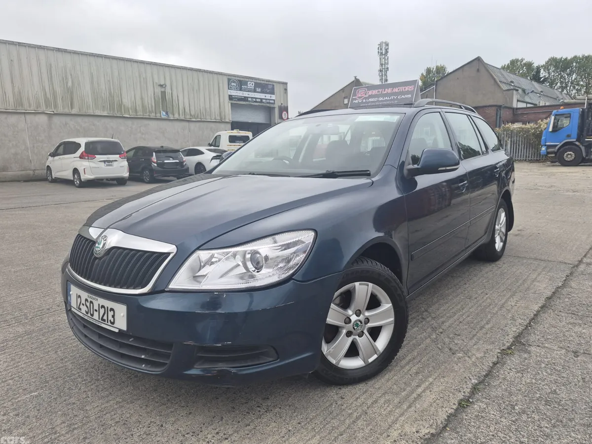 Skoda Octavia Estate, Diesel, 2012, Blue