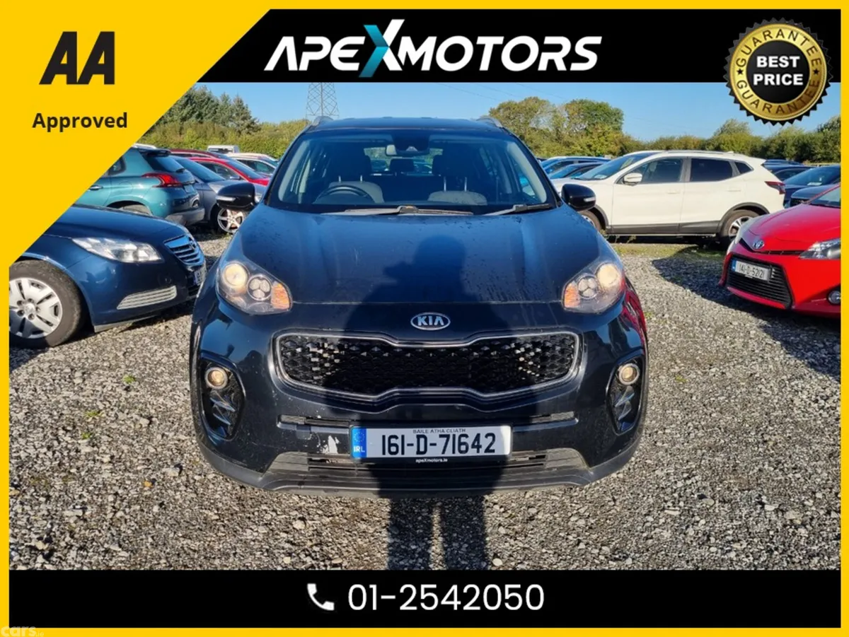 Kia Sportage SUV, Diesel, 2016, Black