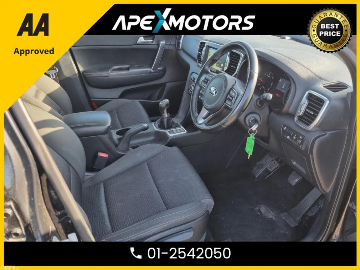 Kia Sportage SUV, Diesel, 2016, Black