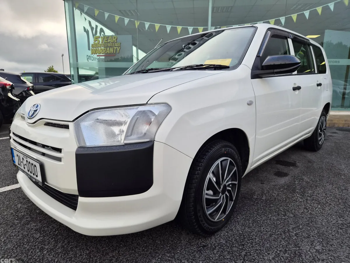 Toyota Probox Estate, Petrol Hybrid, 2021, White
