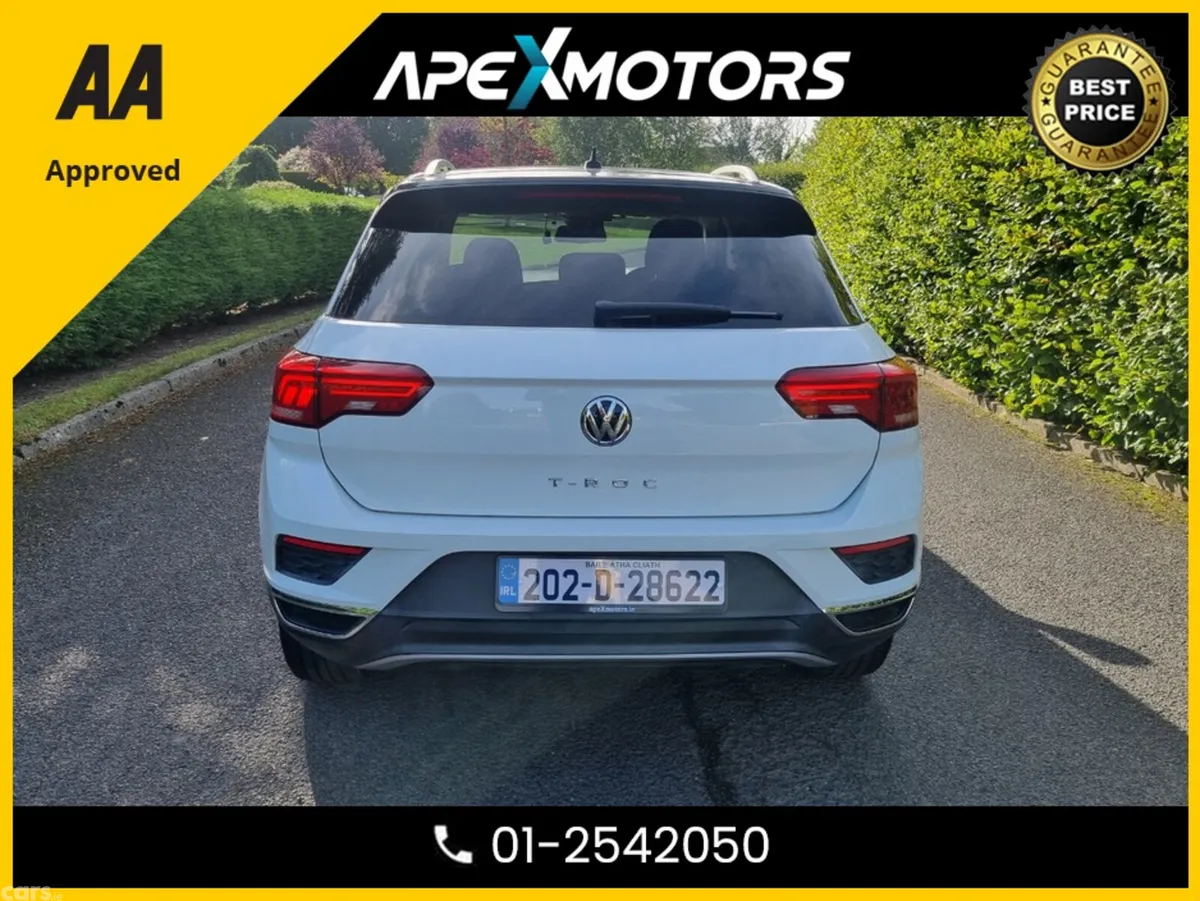 Volkswagen T-Roc SUV, Diesel, 2020, White