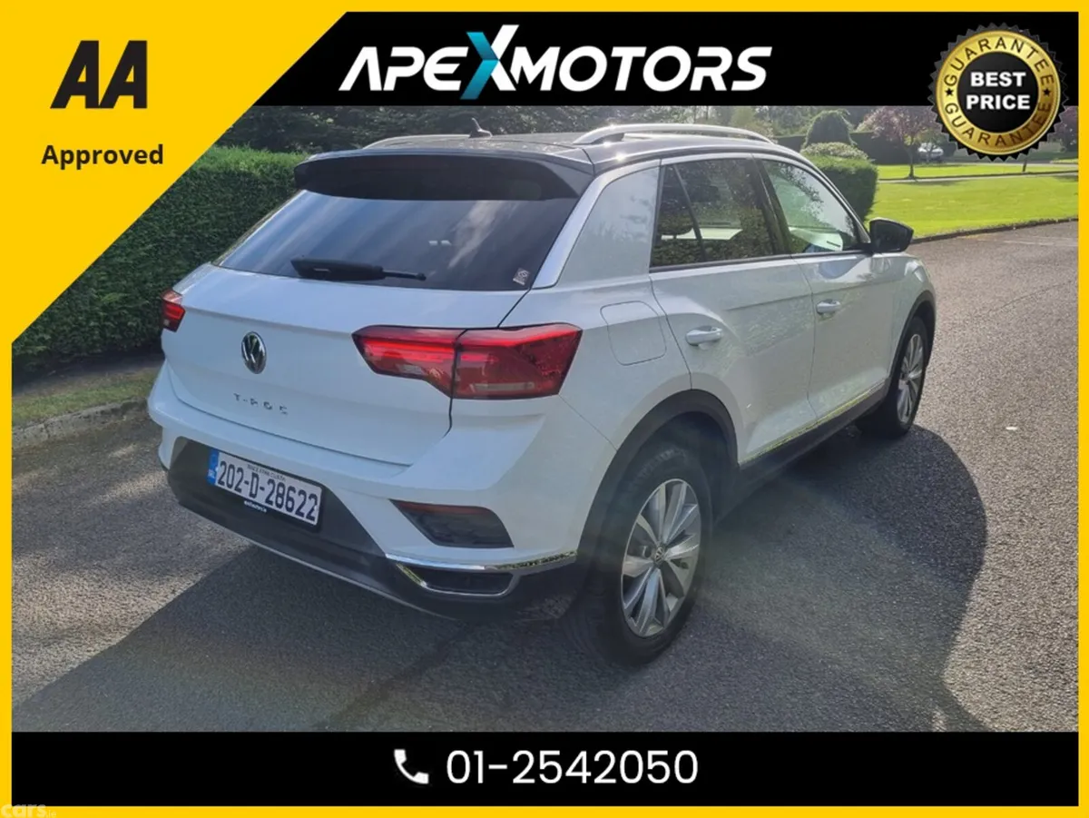 Volkswagen T-Roc SUV, Diesel, 2020, White