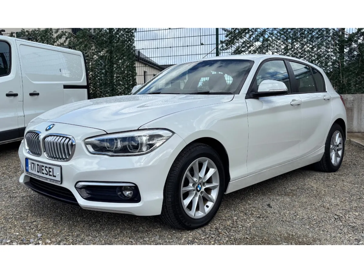 BMW 1-Series Hatchback, Diesel, 2017, White