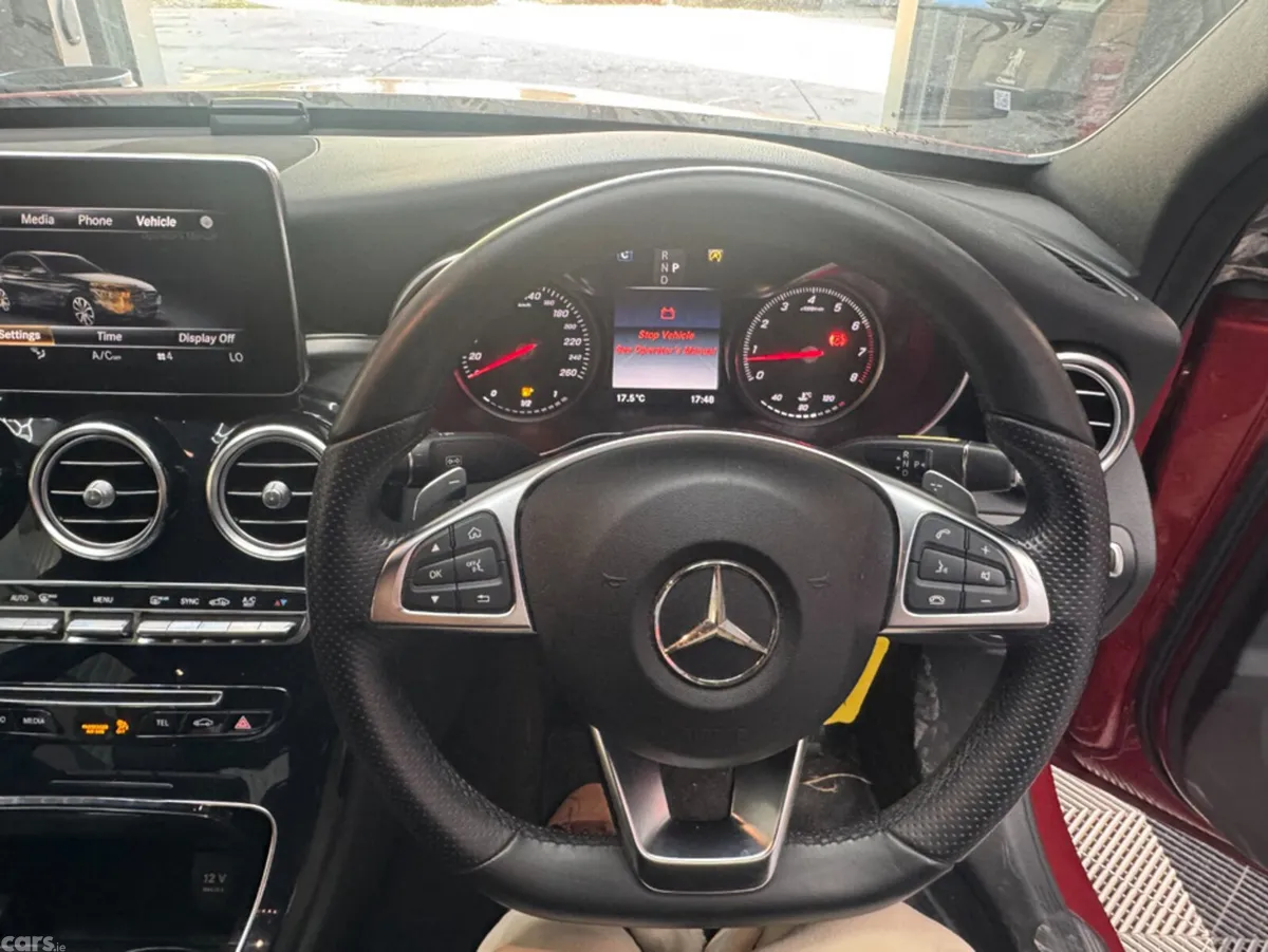 Mercedes-Benz C-Class Saloon, Petrol, 2018, Red