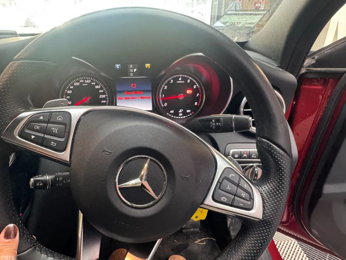 Mercedes-Benz C-Class Saloon, Petrol, 2018, Red