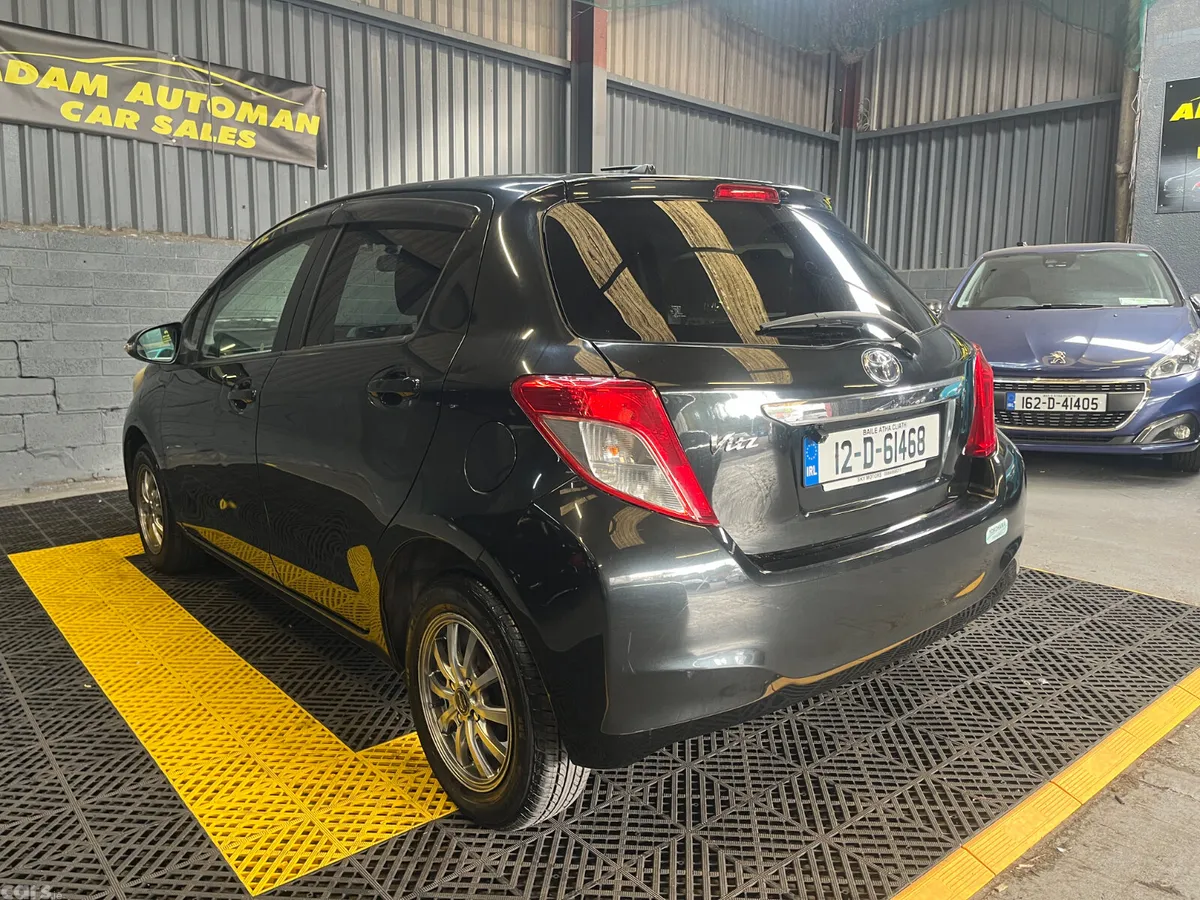 Toyota Vitz Hatchback, Petrol, 2012, Black
