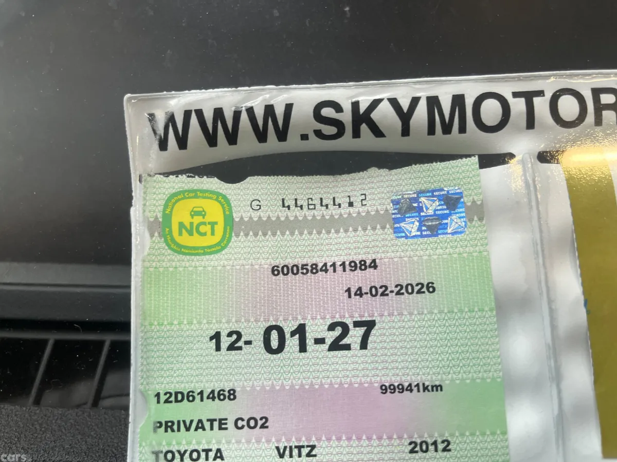 Toyota Vitz Hatchback, Petrol, 2012, Black