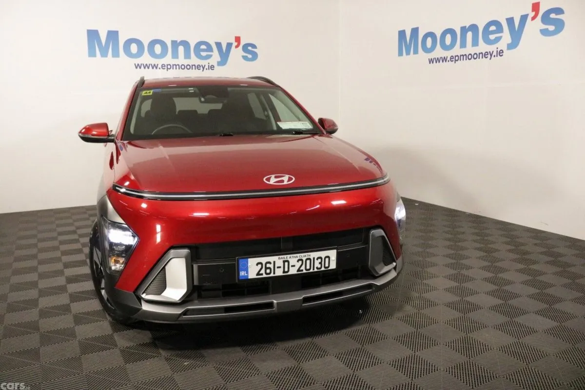 Hyundai KONA SUV, Petrol Hybrid, 2026, Red