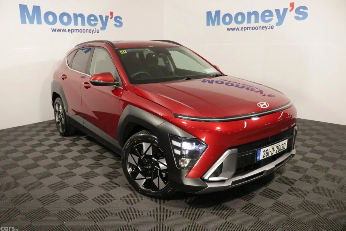 Hyundai KONA SUV, Petrol Hybrid, 2026, Red
