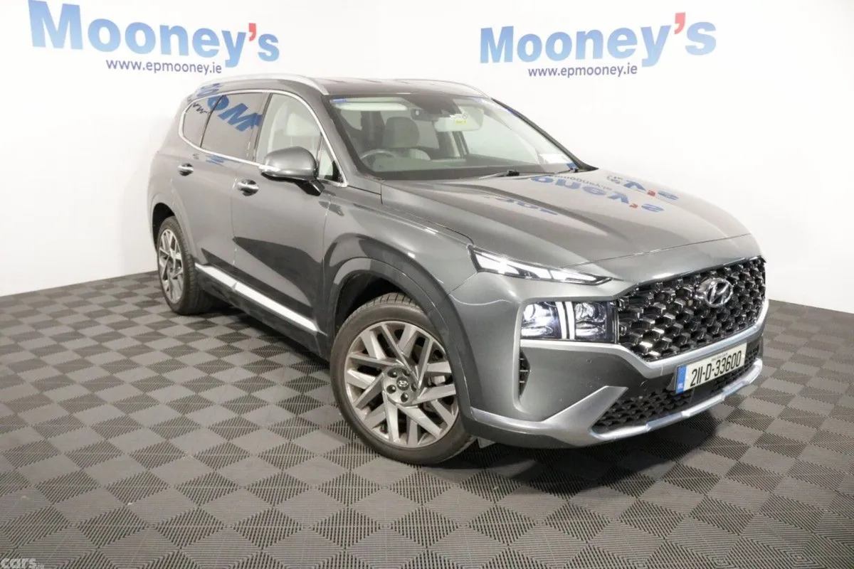 Hyundai Santa Fe SUV, Diesel, 2021, Green