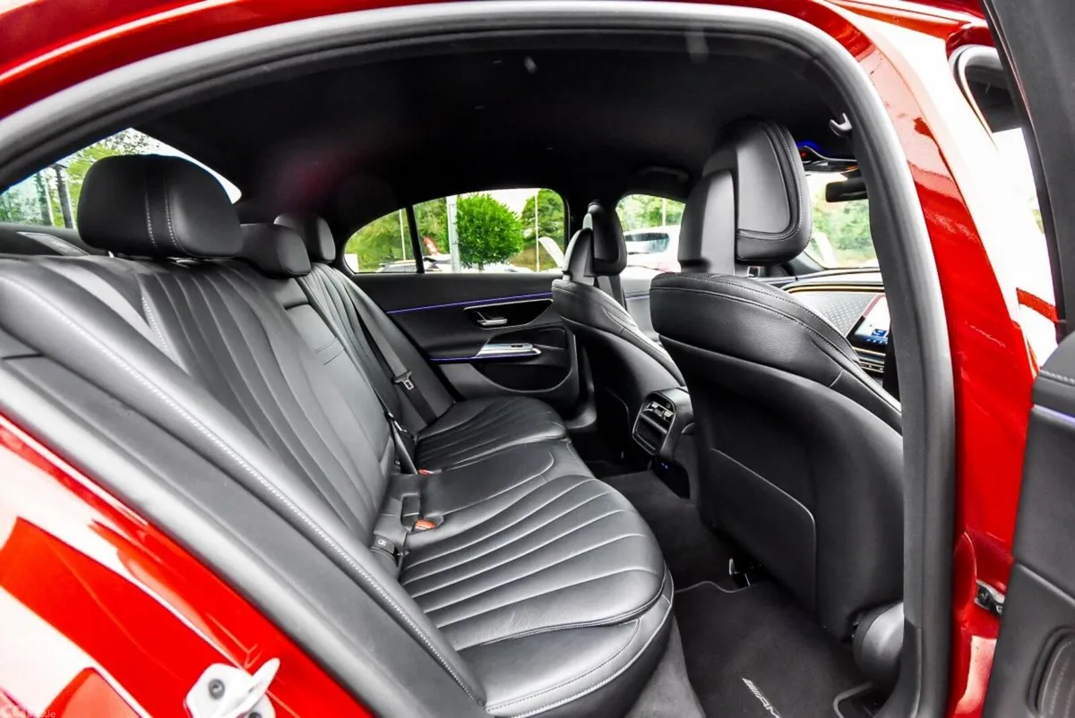 Mercedes-Benz E-Class Saloon, Diesel Hybrid, 2024, Red