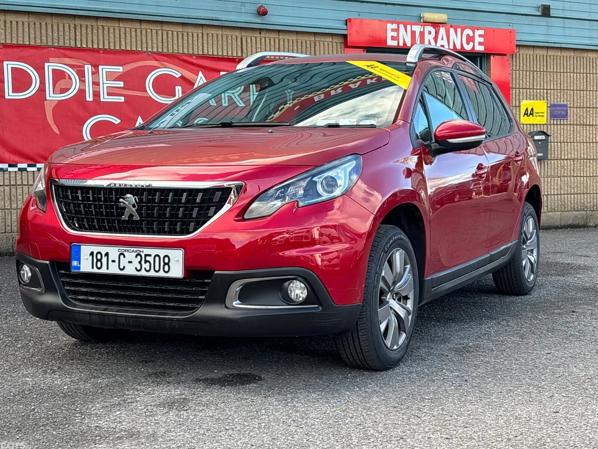 Peugeot 2008 Estate, Petrol, 2018, Red